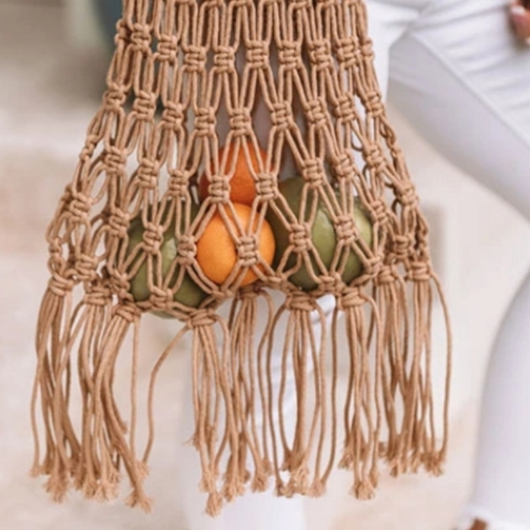 Rise & Shine Netted Bucket Bag - Picture 6 of 7